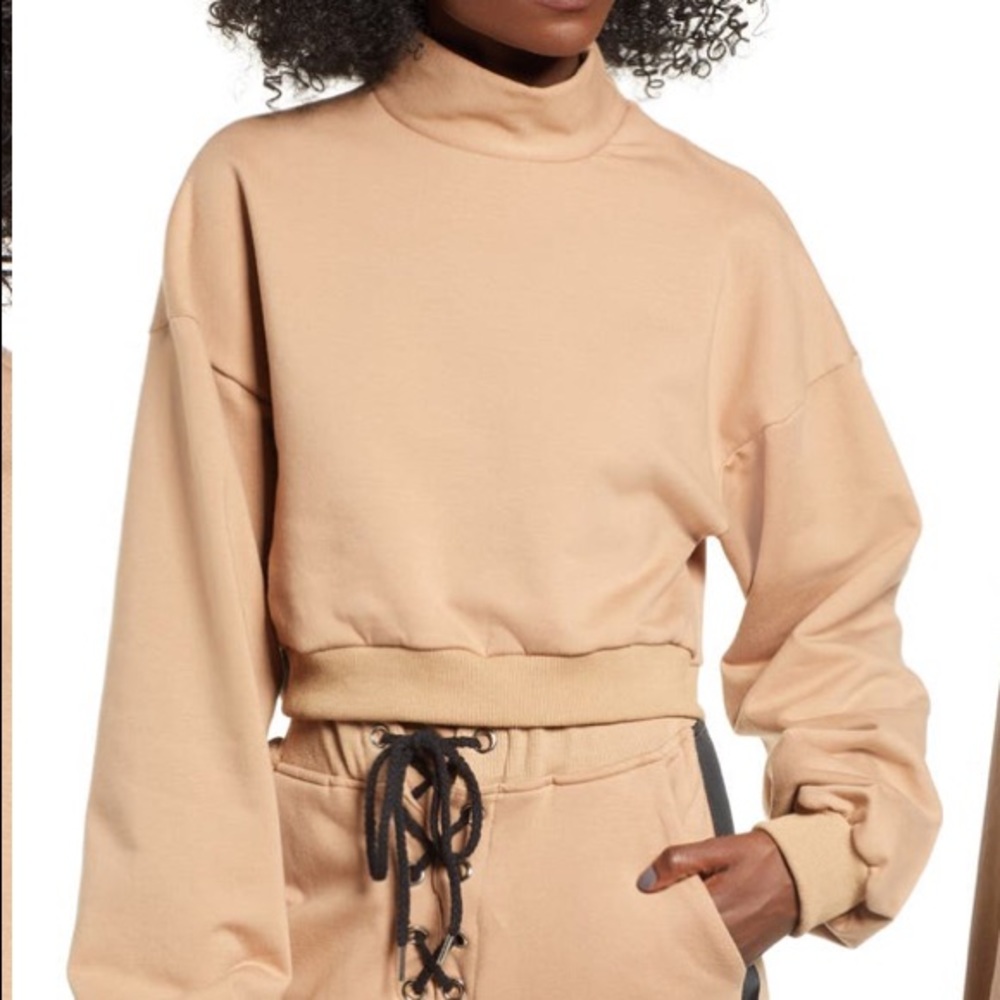 Tiger Mist Lovely Sweatshirt‎ Cropped Small